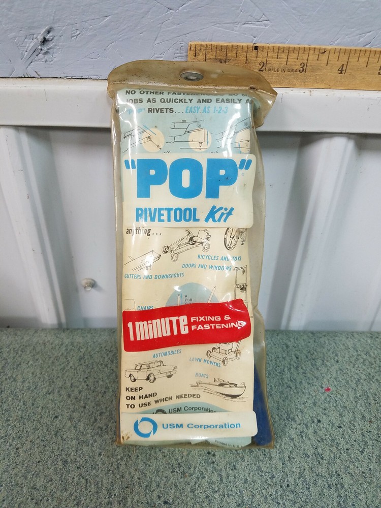 “POP" Rivetool  K110 USM Tool Only Vintage in package