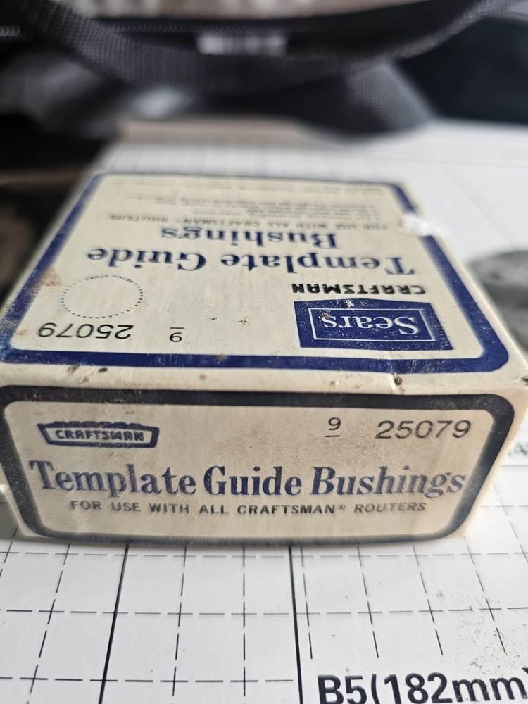 Template Guide Sears Vintage Bushings