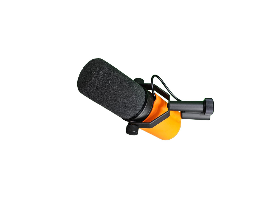 SM7B Orange Microphone Base Cover for Shure SM7B/SM7dB Durable Removeable Stye