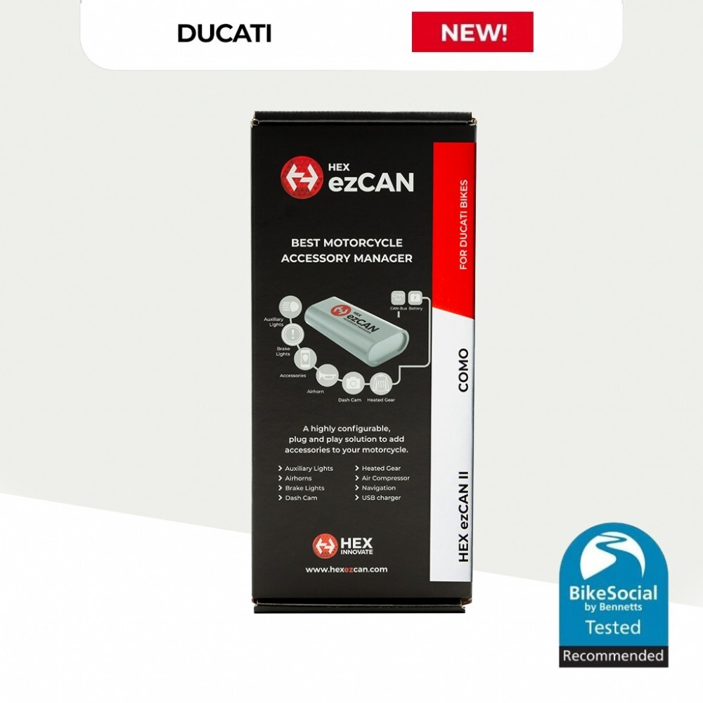 HEX ezCAN Gen ll Controller For Ducati DesertX and Multistrada V4
