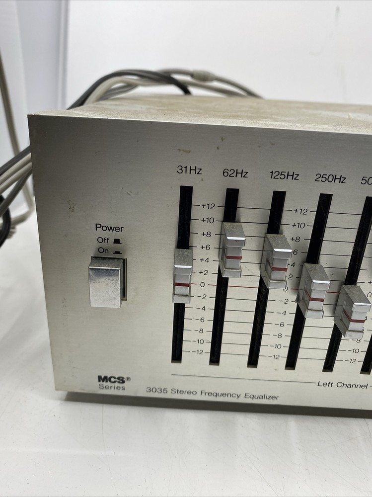 MCS 3035 Stereo Frequency Equalizer
