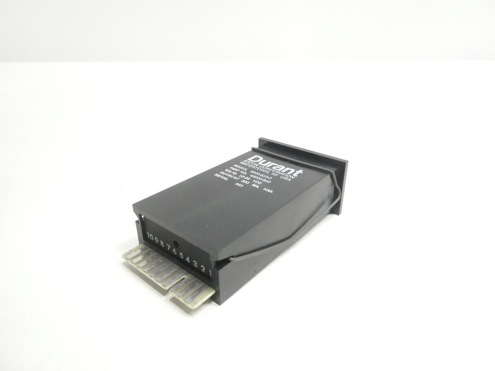 Durant 3000-810-C Totalizer 12-24v-dc