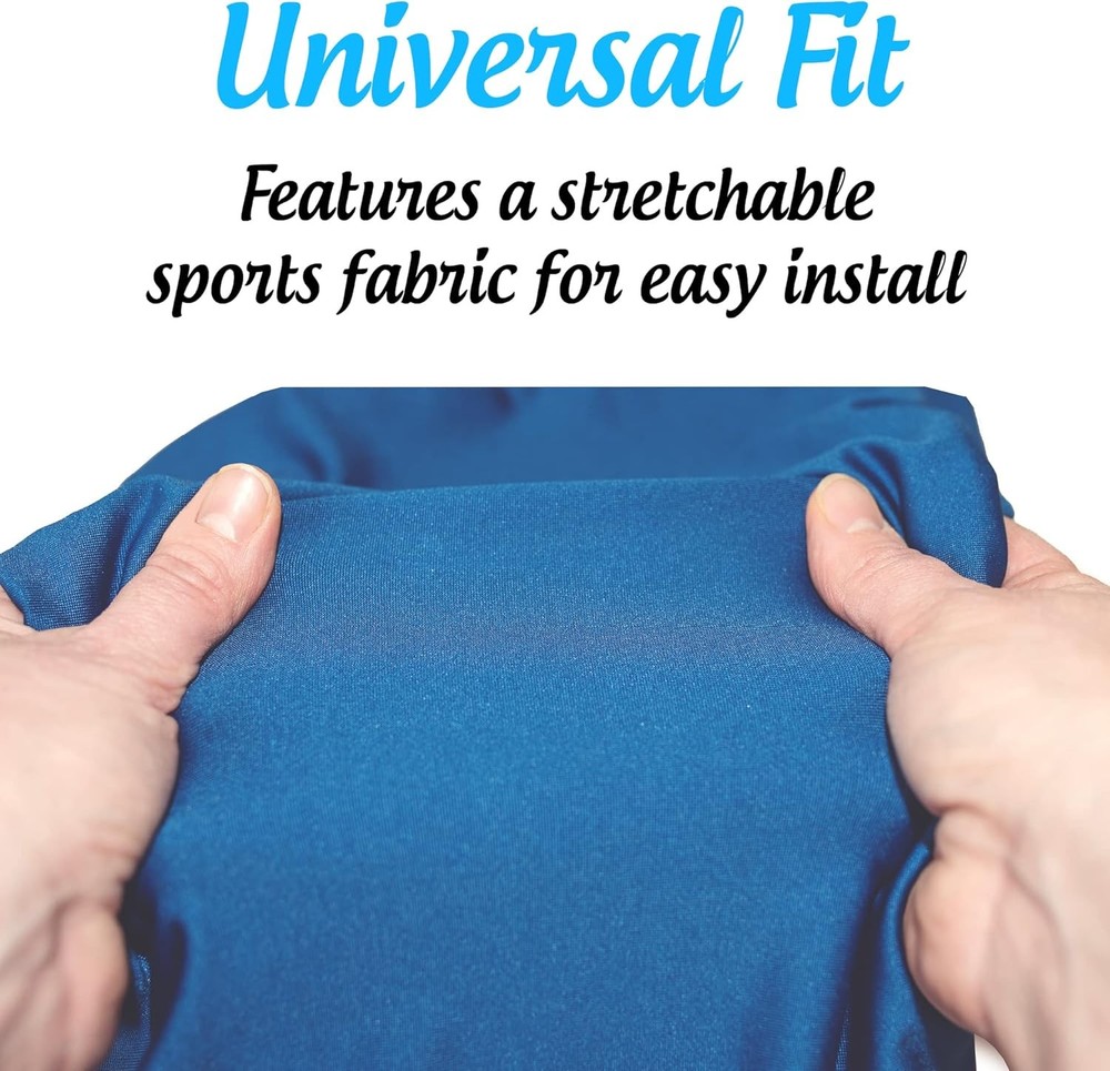 Top Glides Universal Soft Rollator Walker Seat and Backrest Blue ONLY Covers NEW