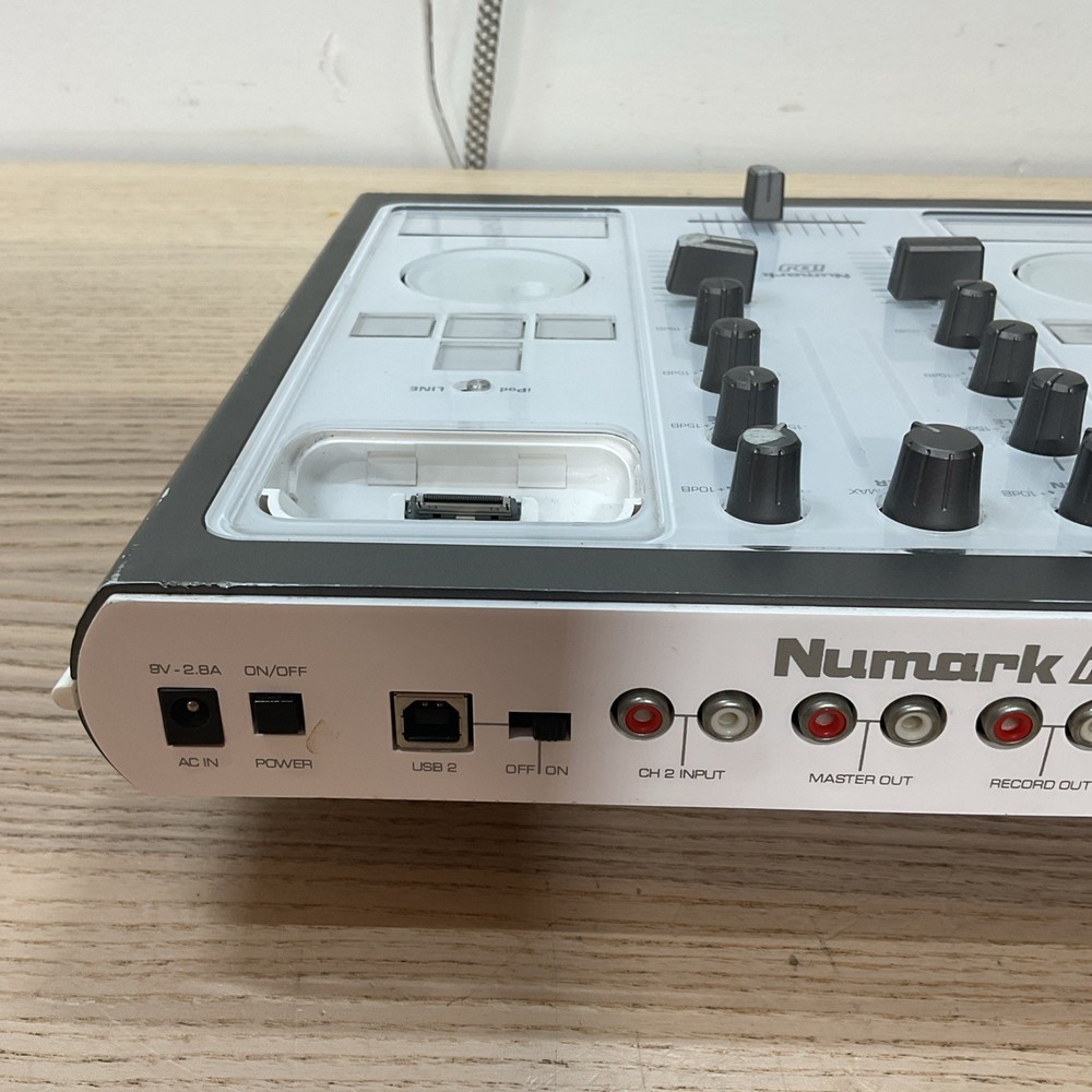 Numark iDJ Dual-Deck DJ iPod/Turntable Mixing Controller For Parts