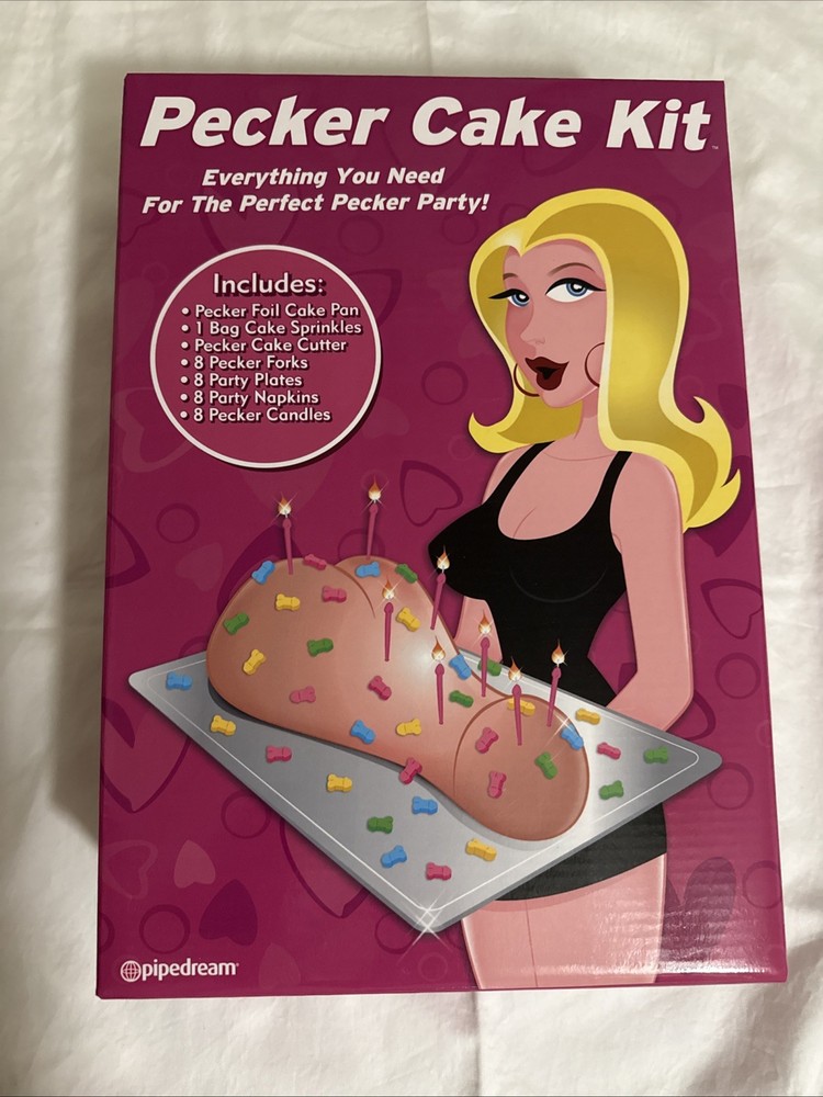 PD6043 Pecker Cake Kit Pipedream Cake Mold Bachelorette Party