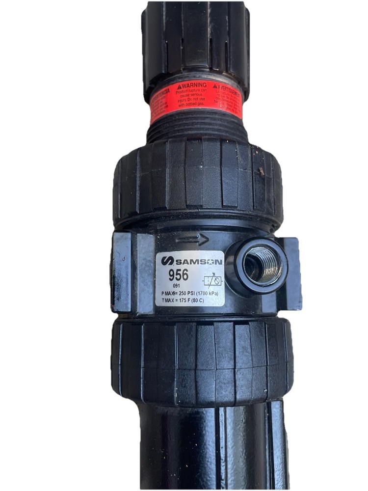 Samson 956 -1/4 In. Filter Regulator With Auto Drain New Open Box