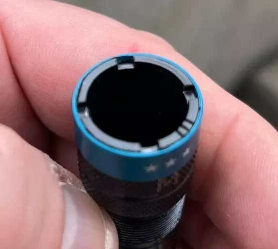 20 Ga MOBIL choke extended none ported black choke 5-set Billman™