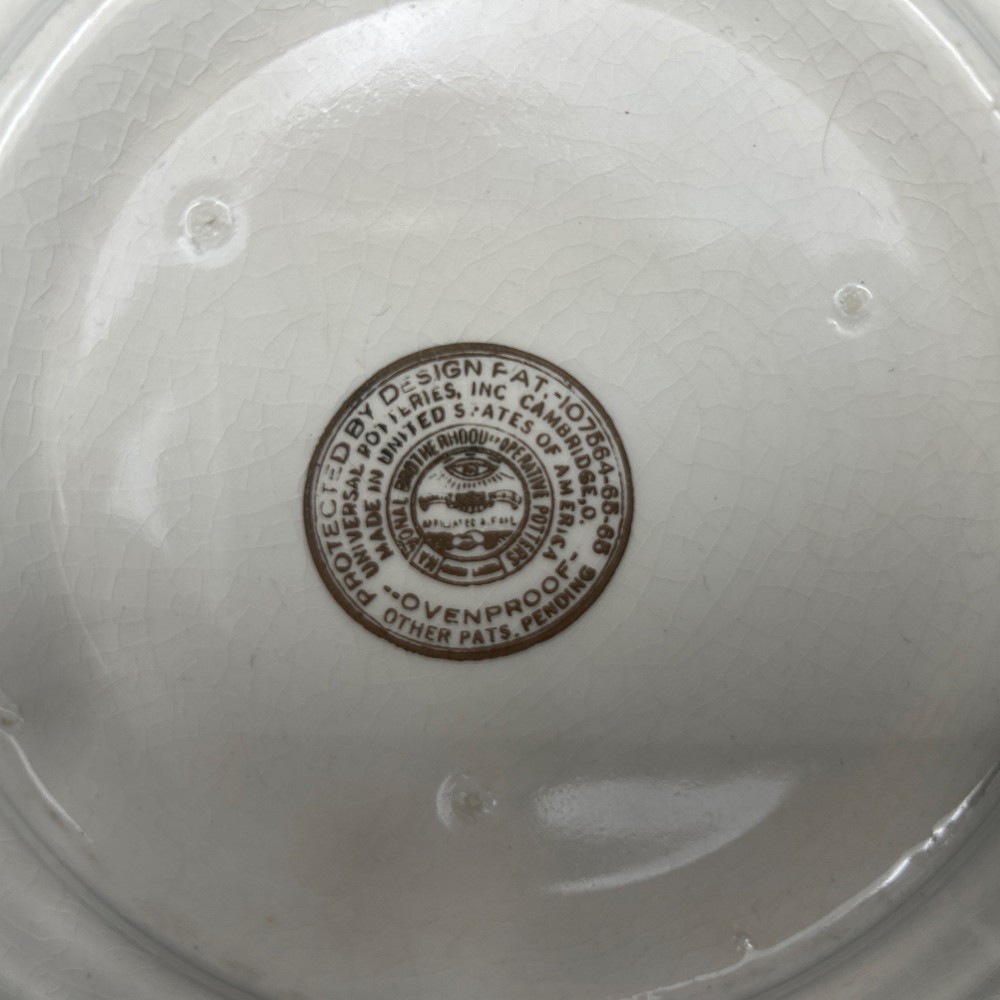Universal Pottery 9" Bowl And spoon