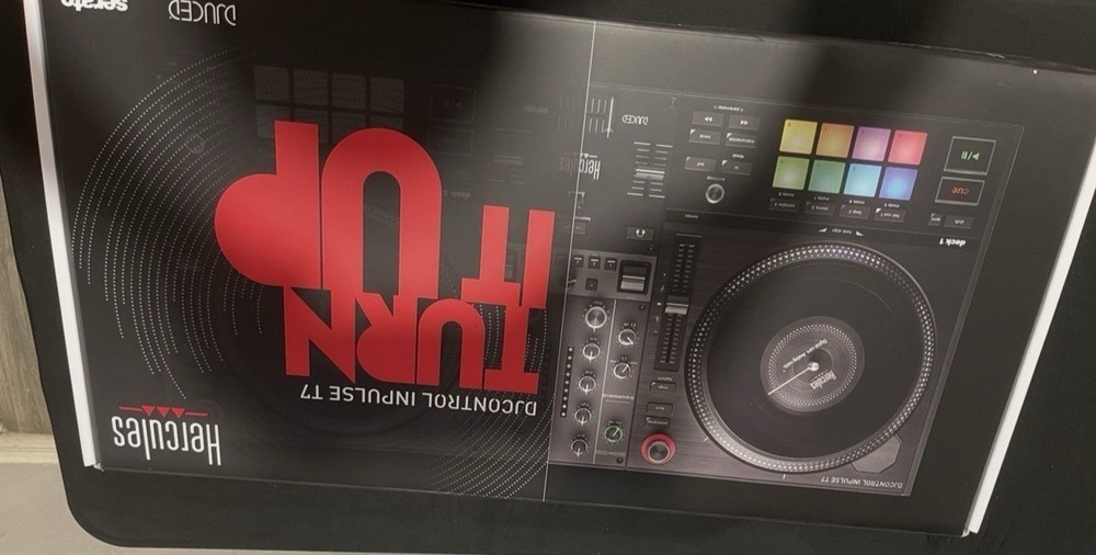 Hercules DJControl Inpulse T7 Motorized Controller Deck - Black (DJC-INPULSE-T7)