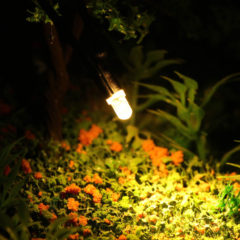 20pcs Pre-wired Resistor 26awg 20cm Wire Warm White 3mm LED Light Lamps 12V