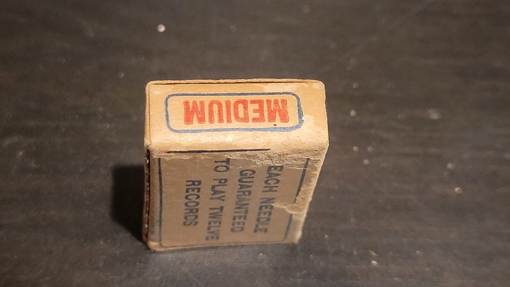 Harmograph Gramophone phonograph needle Box - Empty