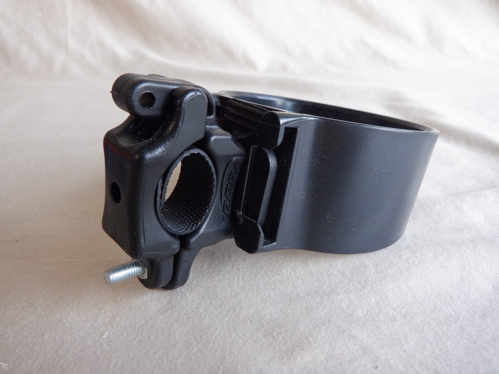 IBERA Bike Handlebar Cup Holder, Black with Multi-Way Mount