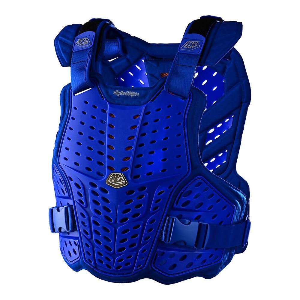 Troy Lee Designs 2025 Rockfight Solid Blue Chest Protector  Motocross MX Quad
