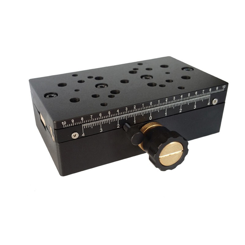 X-Axis Manual Displacement Station Optical Sliding Table Linear Stage Platform
