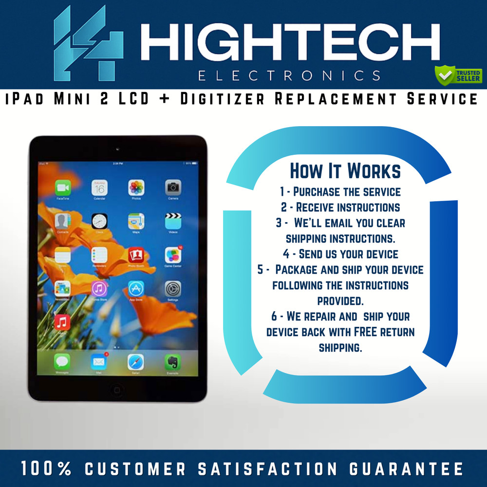 iPad Mini 2 LCD + Digitizer Replacement Service