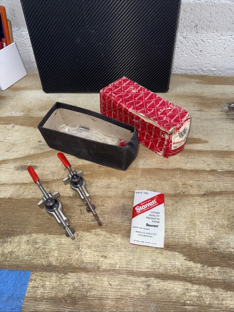 Starrett 59A Trammels with Points - READ DESC - PRE OWNED!
