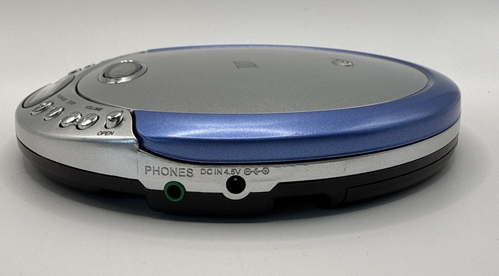 Durabrand Discman CD-566 Audio Portable CD Player View Blue