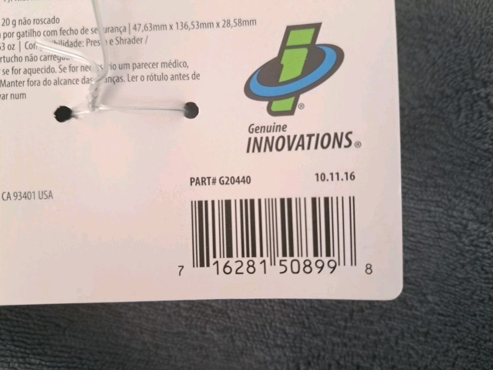 Genuine Innovations Co2 Inflator Full Metal Jacket