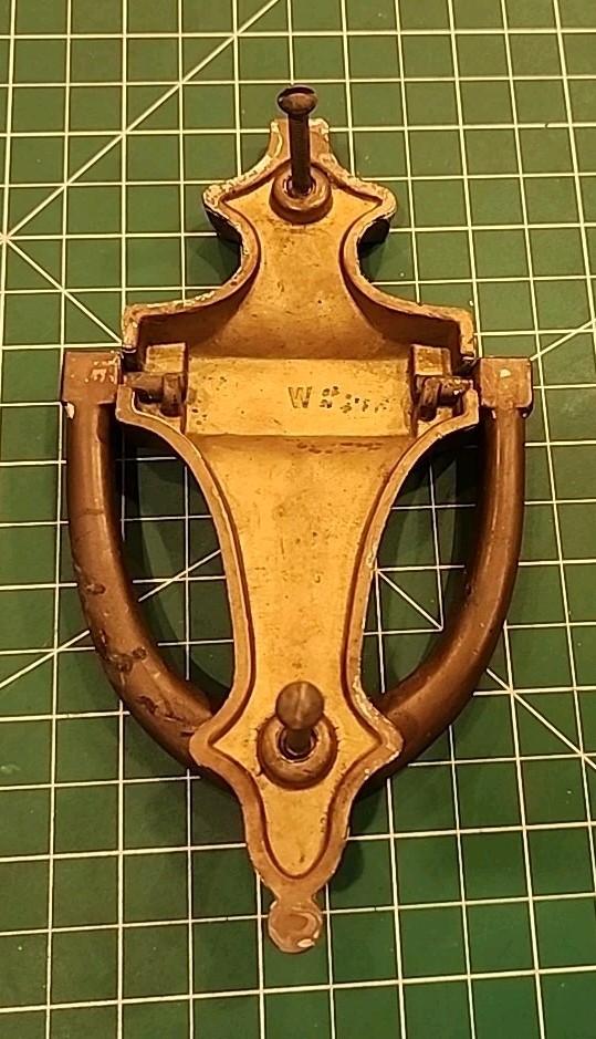 Vintage Brass Door Knocker 7" - gw7