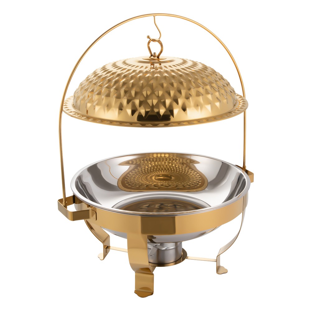 Roll Top Chafing Dish Buffet Set Stainless Steel Chafer Buffet Servers Warmer