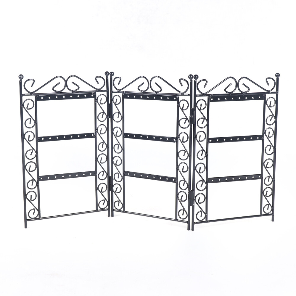 Screen Accessory Rack Jewelry Organizers Earring Holder Display Stand Foldable
