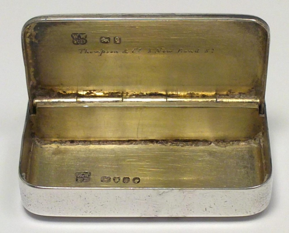 Victorian Sterling Silver Vesta Match Box – Hallmarked 1871