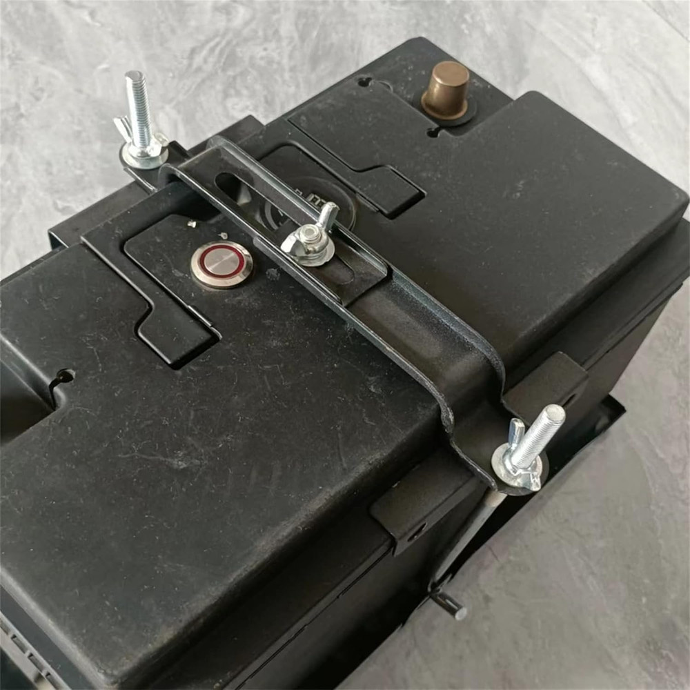 Premium Adjustable Battery Hold down for Tray, Universal Adjustable Battery Cros