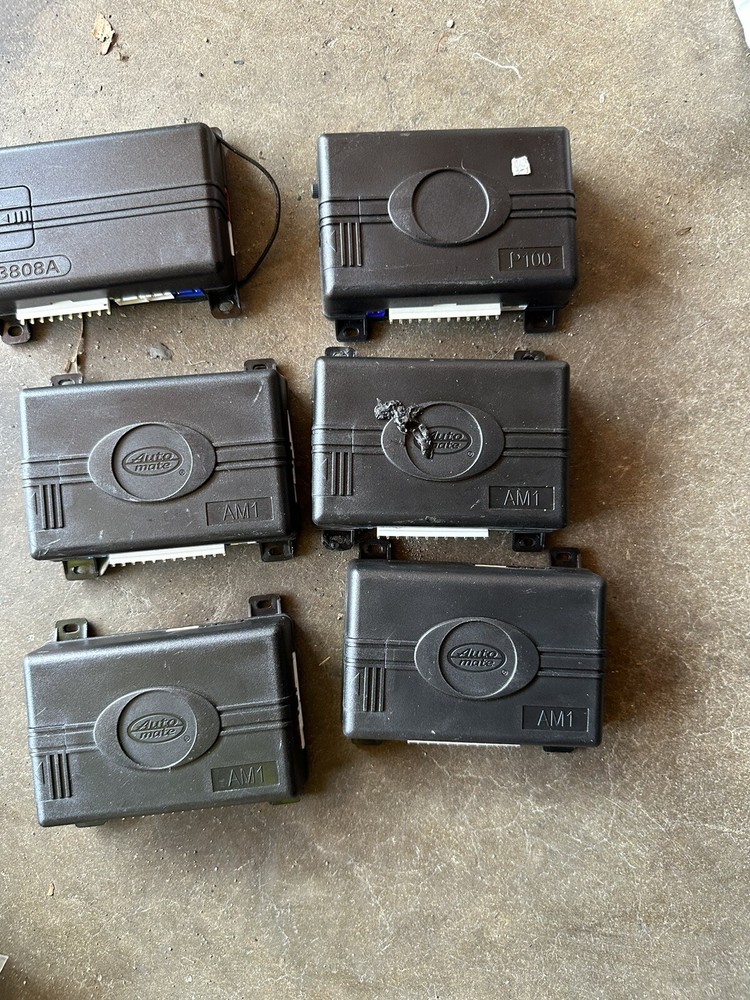 6 USED Viper DEI Directed Python Automate Alarm Upgrade Module Brains ONLY Used