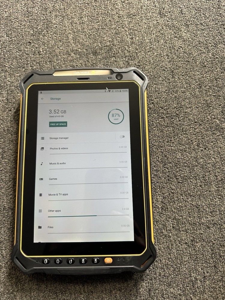 i.SAFE MOBILE IS910.2 INTRINSICALLY SAFE ZONE RUGGED TABLET