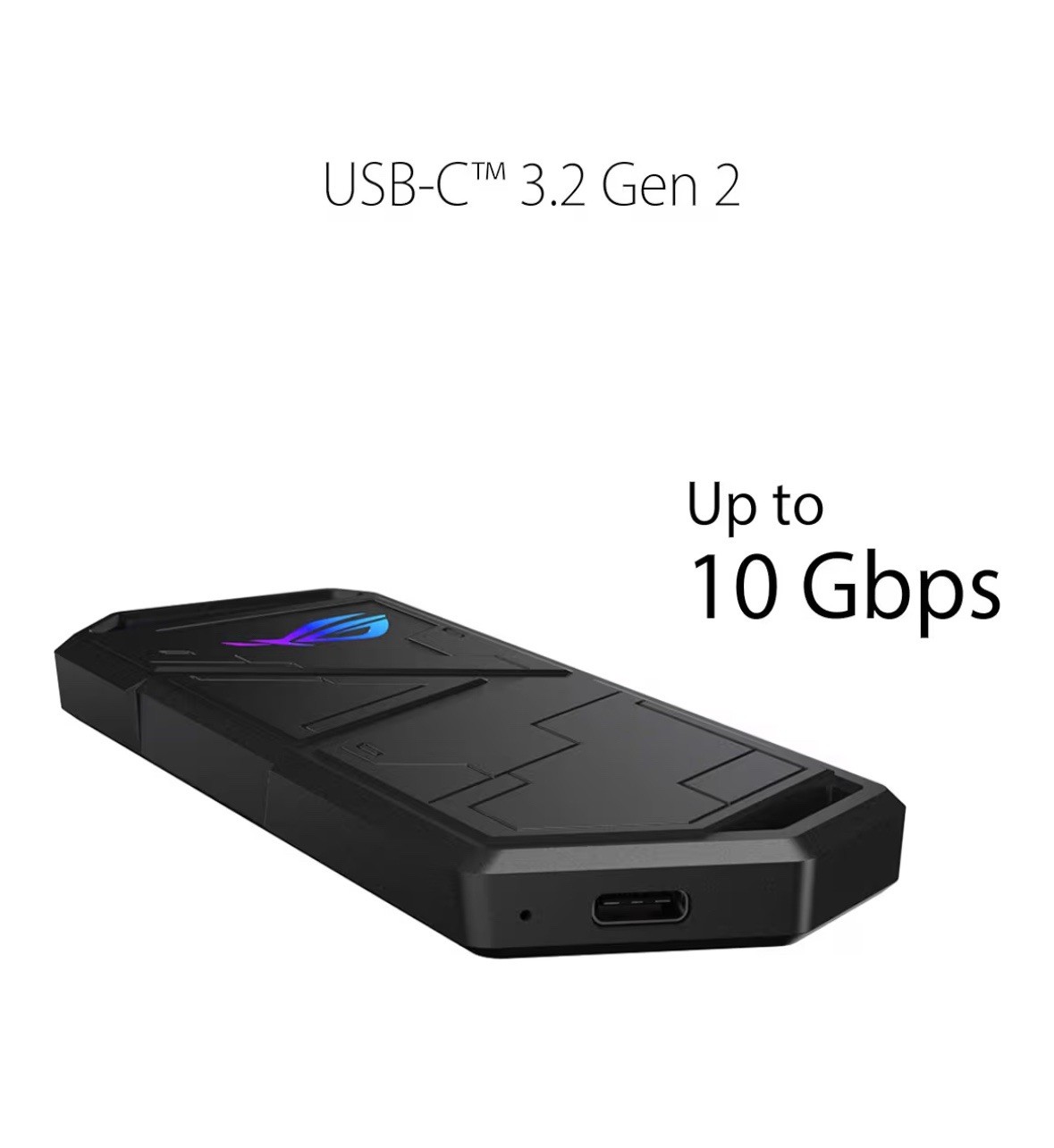 ASUS ROG STRIX Arion Aluminum M.2 NVMe SSD External Portable Enclosure Case