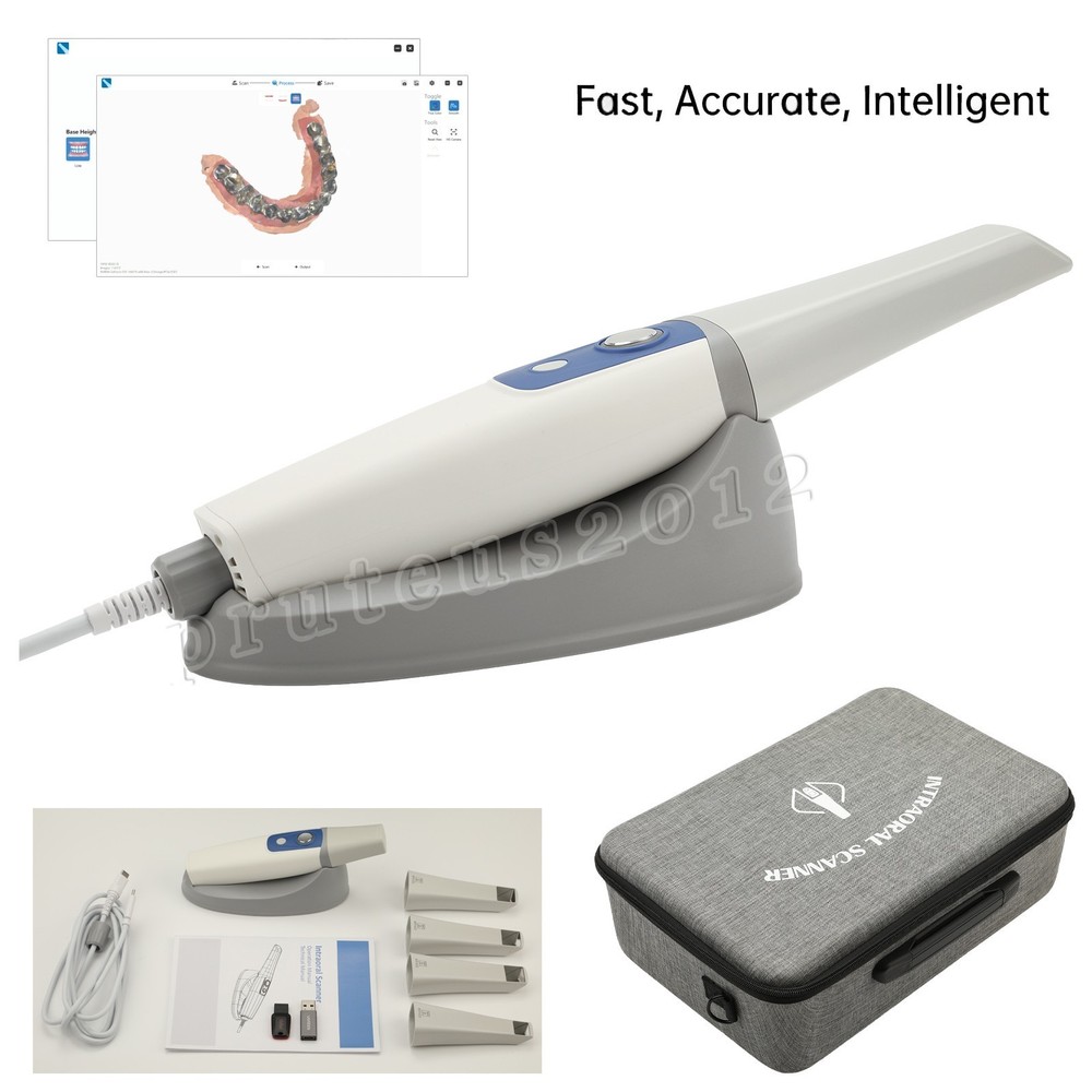 3DS V5 Dental 3D Scanner Large Depth Fast Scanning with Free Software
