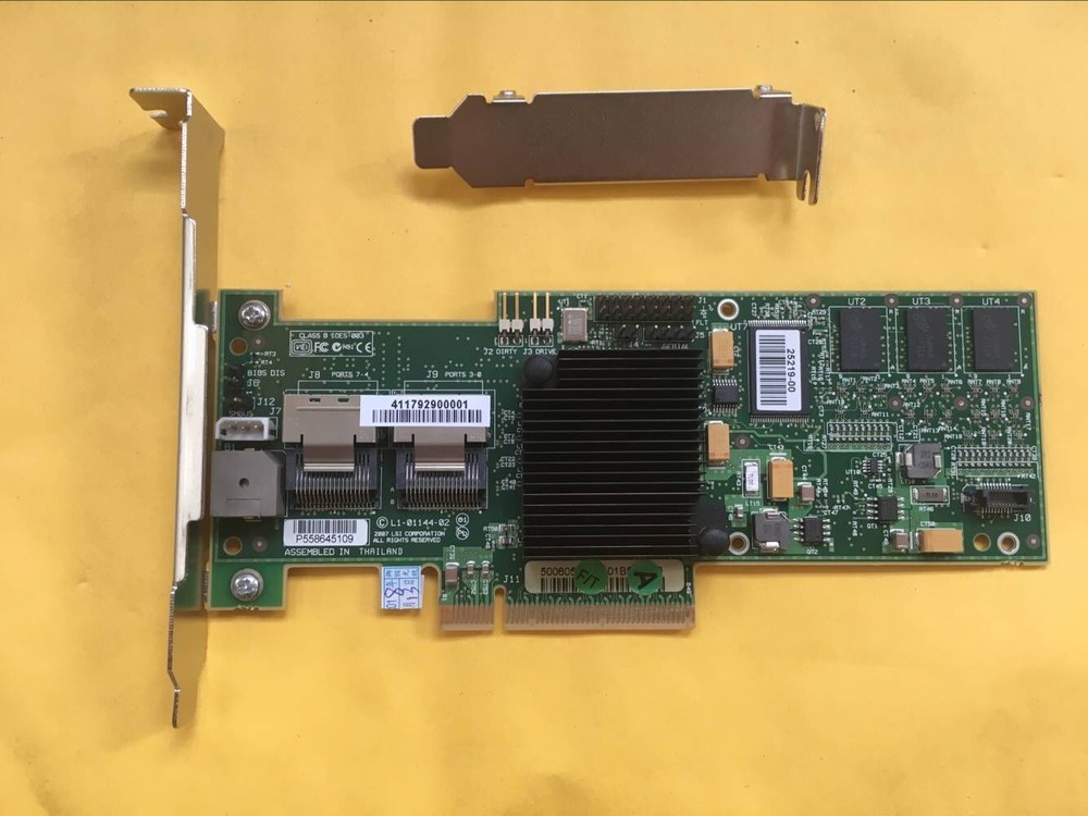 LSI MegaRAID PCI-E SATA/SAS Raid Controller SAS 8708EM2 Cache LSI00187