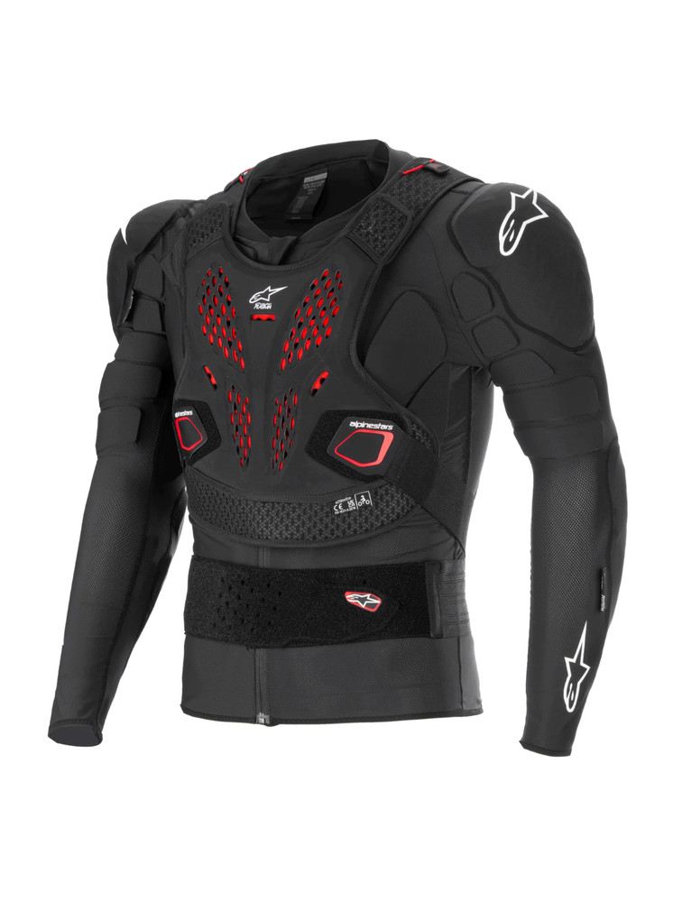 Alpinestars Bionic Pro V3 Plasma Protection Jacket - Black/Red/White - Medium