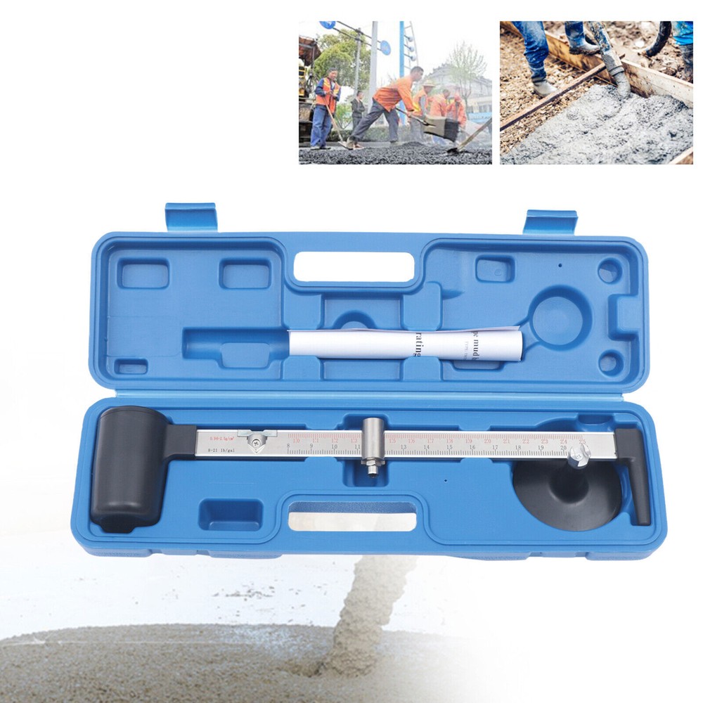 Mud Test tool Double Scales Mud Hydrometer Mud Gravity Balance Hydrometer New