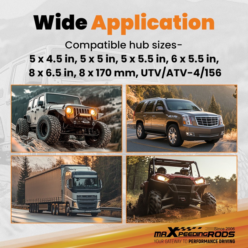 Multi-Vehicle Wheel Alignment Gauge Set ATV/UTV Compatible Direct Replacement