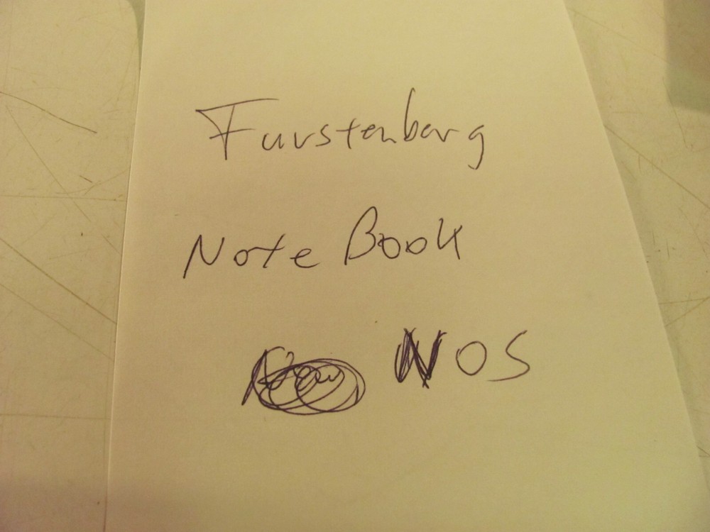 Diane Von Furstenberg Diary Notebook Floral