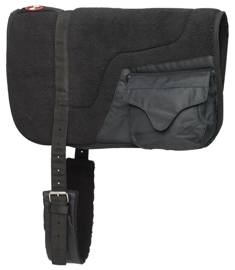 Bareback Fleece Pad Horse Saddle Physio Light Weight Treeless