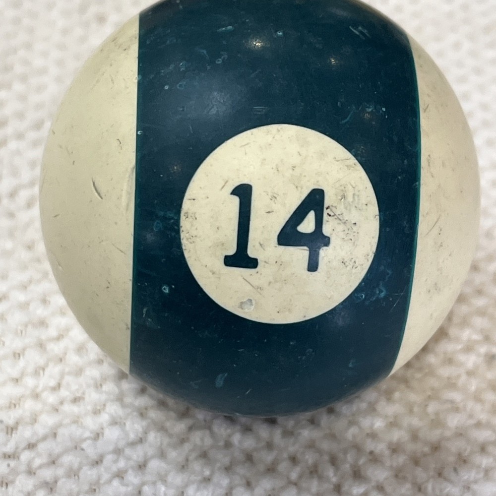 #14 2-1/4" Replacement Pool Ball Green