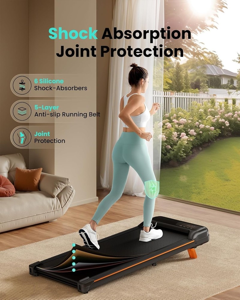 Anti-Slip Portable Walking Treadmill