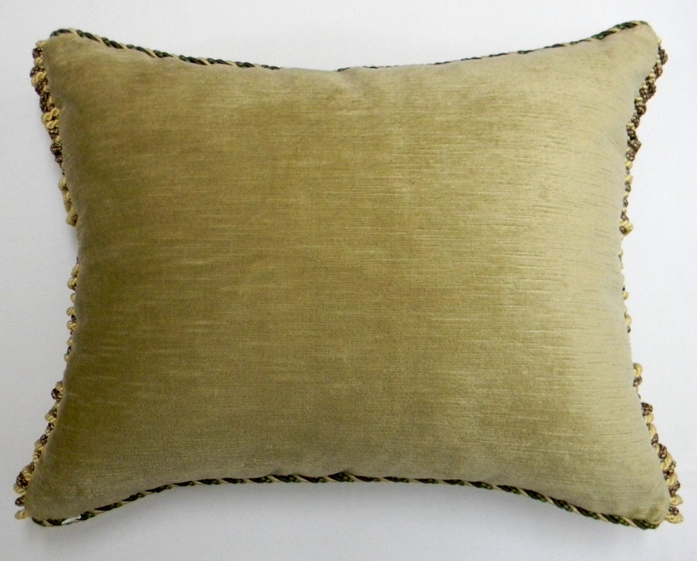 French Script & Rooster, Designer accent Pillow W/ insert