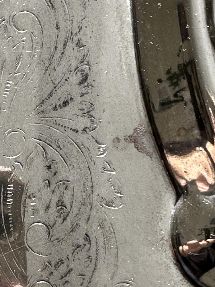 Antique Silverplate Tea & Coffee Set on Tray