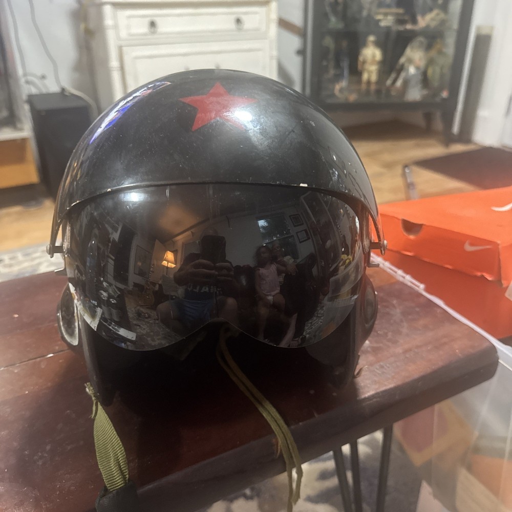 Retired Chinese  Fighter Pilot Helmet SZ Large