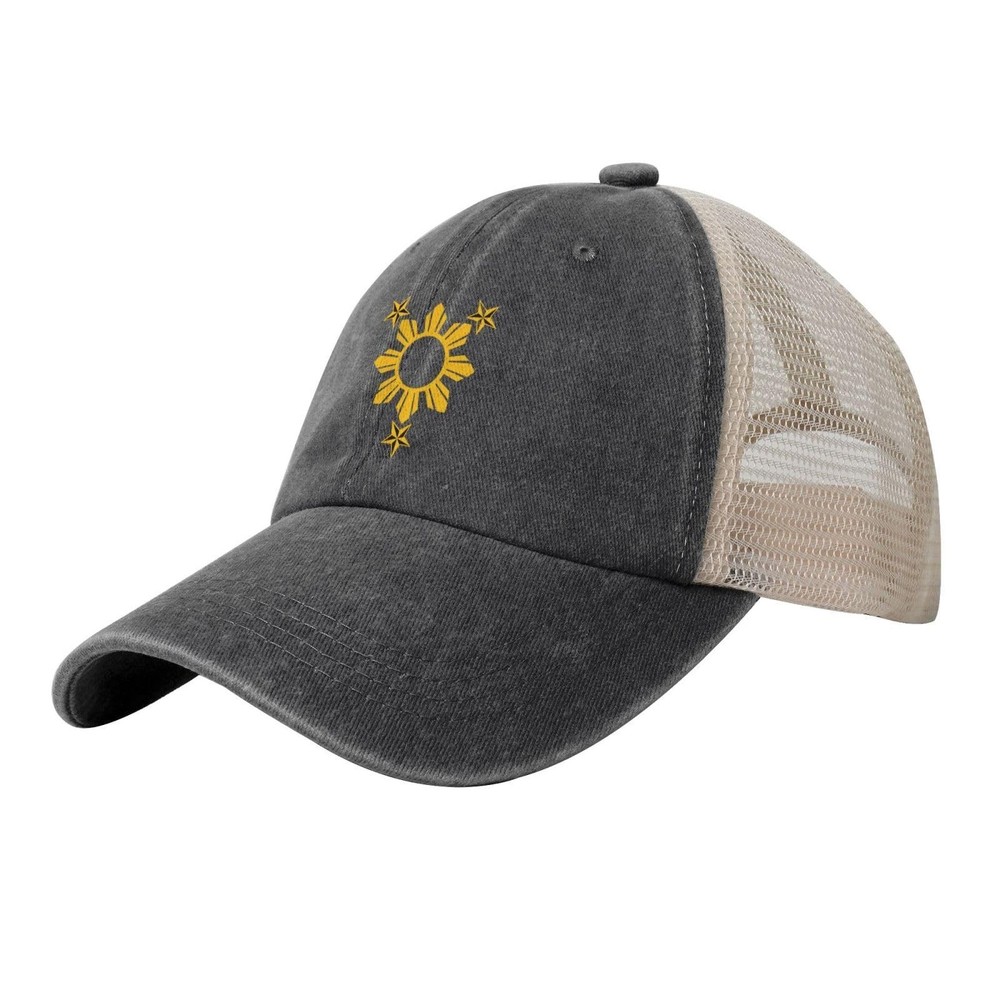 Adjustable Mesh Baseball Caps Snapback Mesh Back Hat Dad Cap Hat Vintage Wash...