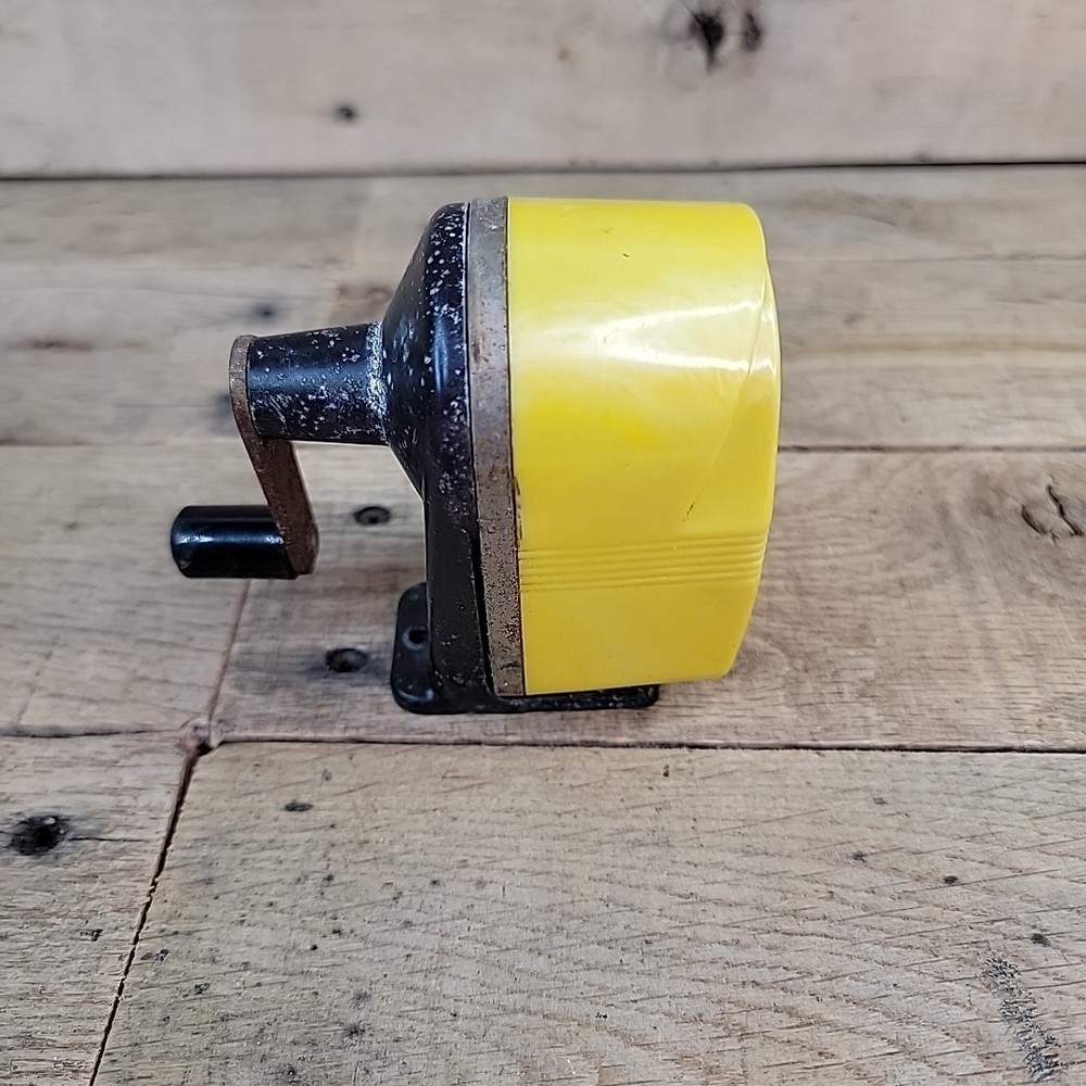 Vintage Apsco Midget Pencil Sharpener Good Used Shape