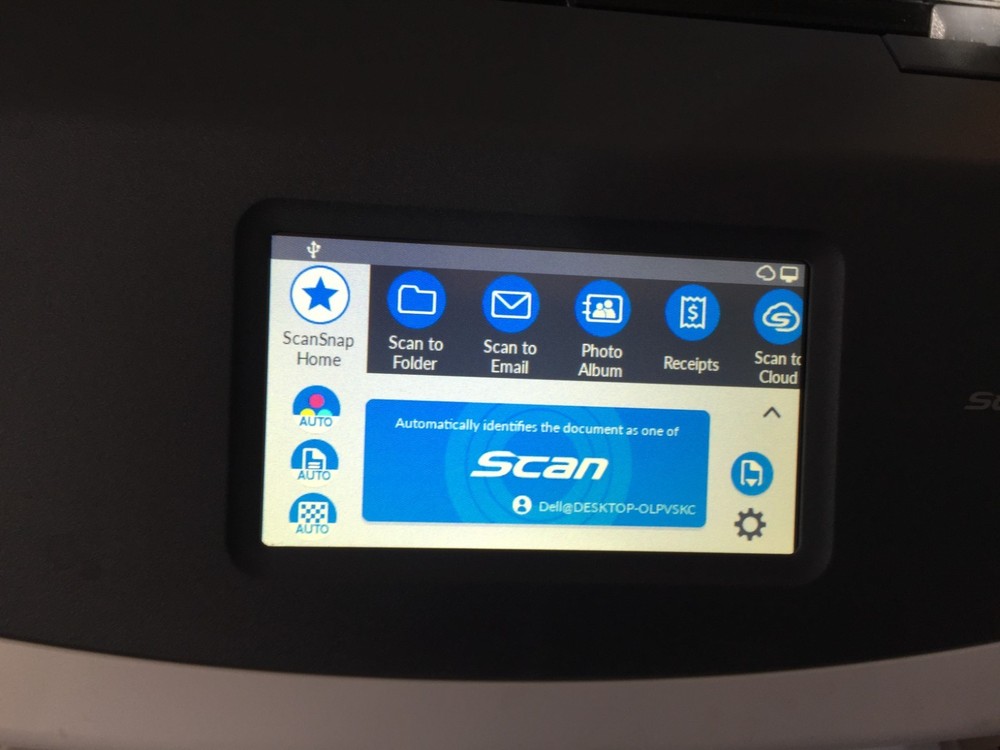 Fujitsu ScanSnap iX1500 Duplex Document Touch Screen Scanner