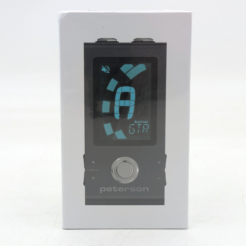 Peterson StroboStomp Mini Strobe Tuner Pedal w/ LCD Display 0.1 Cent Accuracy