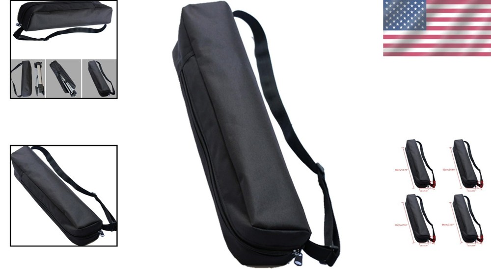 Multifunctional Tripod Storage Bag with Easy Access Zipper - Perfect for Artists