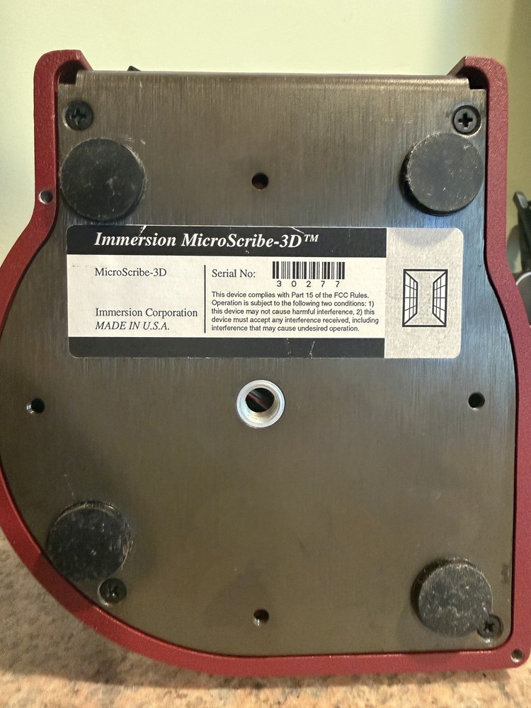 Immersion Microscribe 3D Digitizer Arm - Excellent Condition