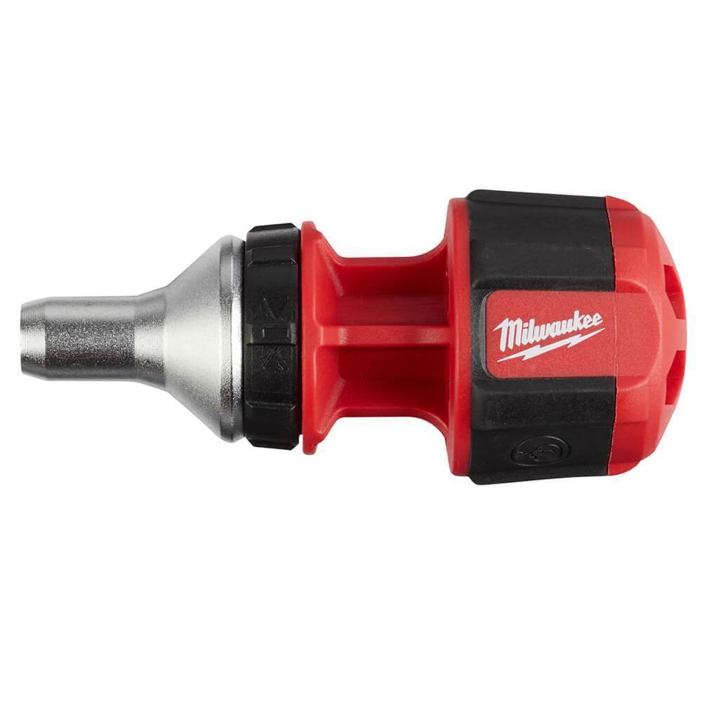 Milwaukee 48-22-2330 8-in-1 Hex Shank Compact Ratcheting Multi-Bit Driver