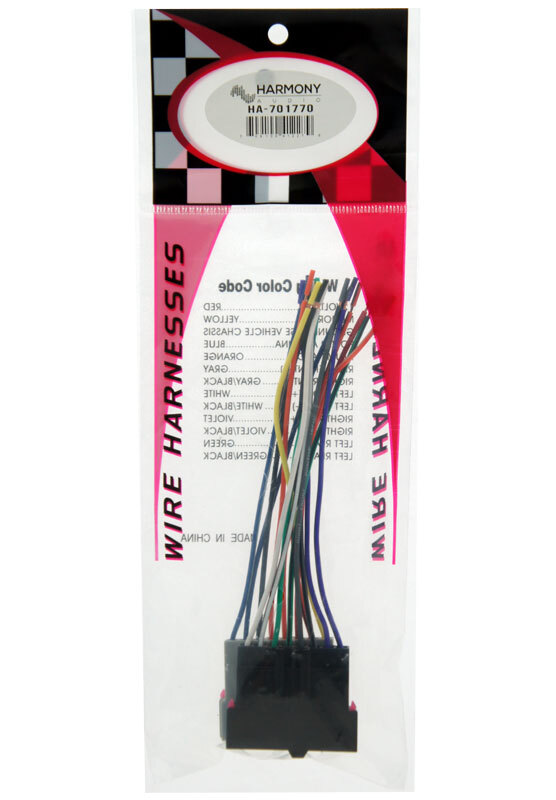 Fits Ford F-150 Truck 86-98 Factory Stereo to Aftermarket Radio Harness Adapter